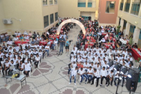  بالفيديو: مدرسة الزهراء الابتدائية في مدينة اللد تحتفل بتخريج كوكبة من طلابها